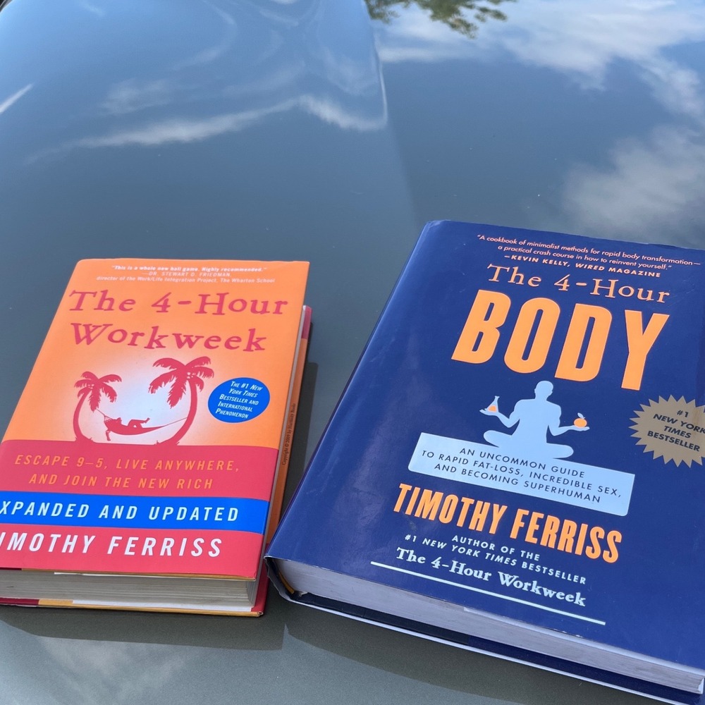 Timothy Ferriss 2 Book Bundle The 4-Hour Workweek and The 4-Hour Body Hardcover